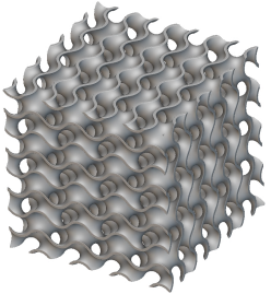 Beispiel für eine TPMS-Struktur. Bild: TUHH