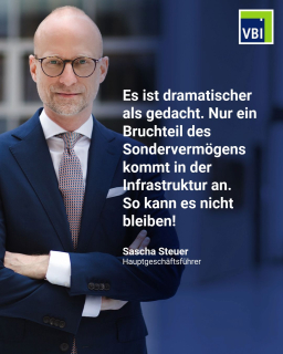 VBI-Hauptgeschäftsführer Sascha Steuer