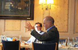 Parlamentarisches Frühstück mit Abgeordneten der CSU Landtagsfraktion. 