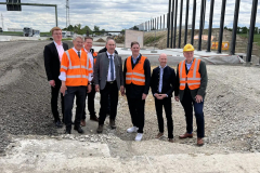 Brückenbau neu gedacht auf der A9 bei Lenting 