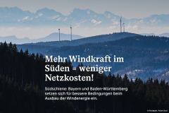 Bayern und Baden-Württemberg starten Bundesratsinitiative für bessere Bedingungen beim Ausbau von Windenergie