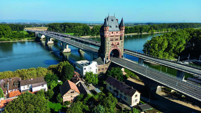 Nibelungenbrücke, Worms. © MKP / Alexander Burzik 