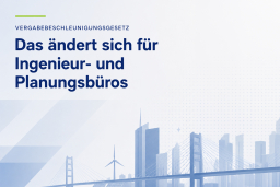 VBI veröffentlicht Leitfaden zum Vergabebeschleunigungsgesetz 
