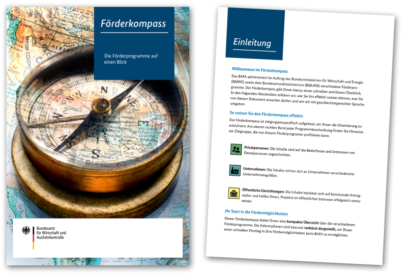 BAFA hat Förderkompass 2026 aktualisiert