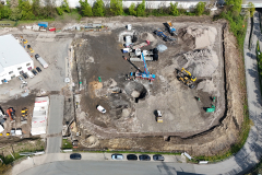 Teilelektrische Baustelle: 18 Tonnen CO2 eingespart - Energiekosten um 90 Prozent reduziert