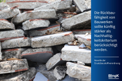 Novelle der Ersatzbaustoffverordnung: Bundesingenieurkammer fordert Stärkung der Kreislaufwirtschaft