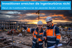 Investitionen erreichen die Ingenieurbüros nicht: Konjunkturumfrage 2026