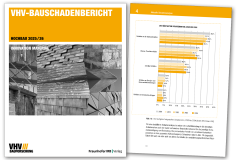 Neuer VHV-Bauschadenbericht Hochbau 2025/26