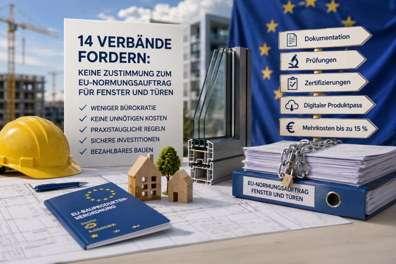 Verbändebrief an Bundesbauministerin: Neue EU-Bürokratie verteuert das Bauen