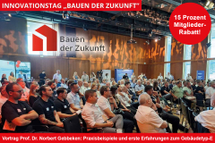 Innovationstag: Bauen der Zukunft - 25.09.2026 - Hamburg / Online - 15 % Mitgliederrabatt!