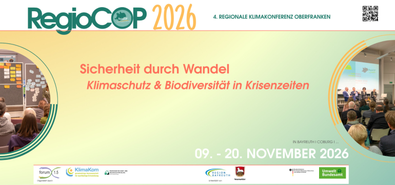 RegioCOP 2026 - 4. Regionale Klimakonferenz Oberfranken
