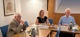 Dieter Räsch, Ursula Sowa und Prof. Dr. Norbert Gebbeken