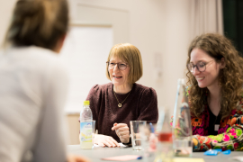 Mentoring ist gemeinsam lachen.