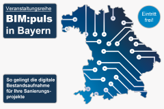 BIM:puls in Bayern: Digitale Bestandsaufnahme für Sanierungsprojekte - 11.09.2025 - Passau - Kostenfrei!