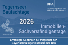 Tegernseer Baufachtage - 07./08.05.2026 - Rottach-Egern und Online