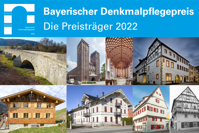 Bayerischer Denkmalpflegepreis 2022 - Die Preisträger!