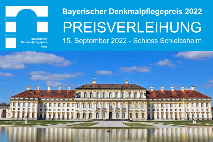 Verleihung Bayerischer Denkmalpflegepreis 2022 - 15.09.2022 - Schloss Schleißheim