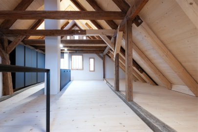 Hudlerhaus in Moosburg: Bayerischer Denkmalpflegepeis 2026 in Bronze- Kategorie Private Bauwerke. Foto: Johanna Borde