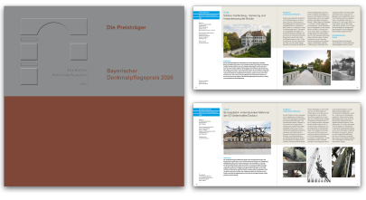 Broschüre Bayerischer Denkmalpflegepreis 2026