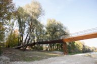 Isarsteg Nord – Fuß- und Radwegbrücke, Freising