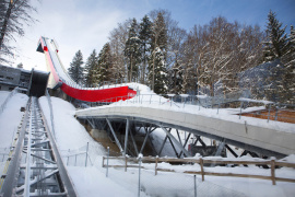 2. Preis: Heini-Klopfer-Skiflugschanze Oberstdorf, Umbau und Instandsetzung - Foto: Eva Bartussek