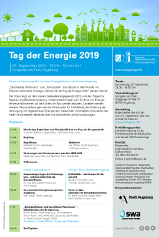 Flyer Tag der Energie 2019