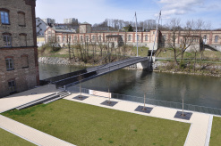 Geh- und Radwegbrücke in der “Rosenau” in Kempten