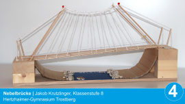 Nebelbrücke Jakob Krutzlinger, Klassenstufe 8 Hertzhaimer-Gymnasium Trostberg