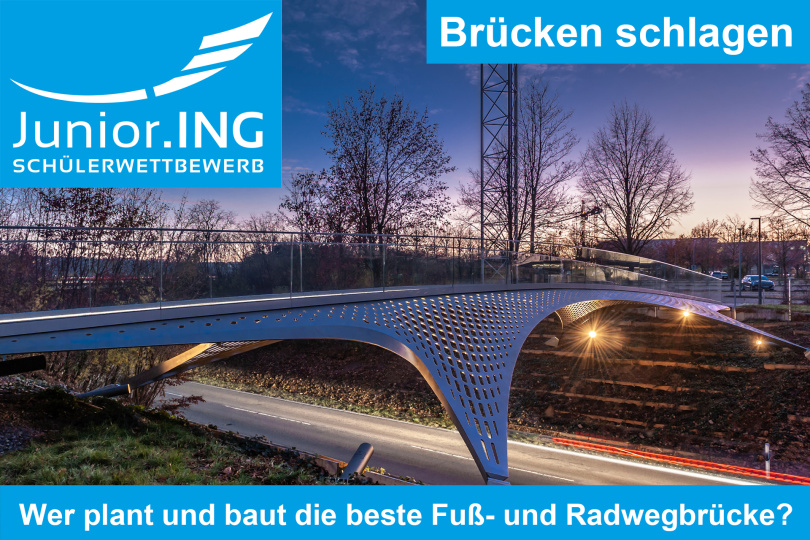 Brücken schlagen - Wer plant und baut die beste Fuß- und Radwegbrücke?