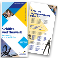 Flyer Schülerwettbewerb2021/2022