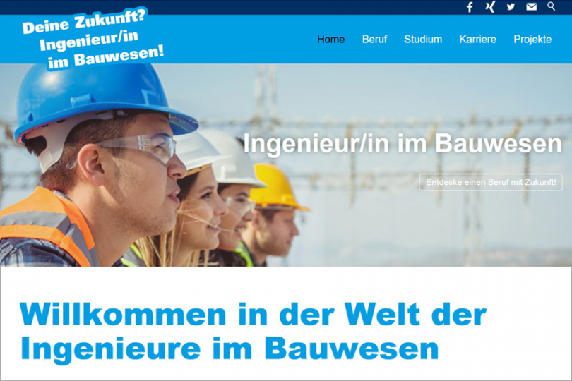 Neue Internetplattform zur Nachwuchswerbung: www.zukunft-ingenieur.de