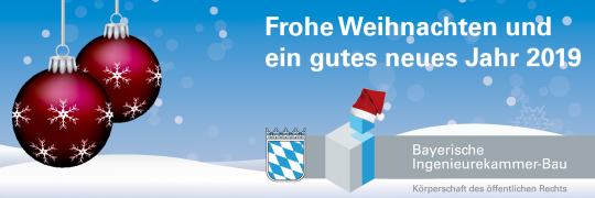 Frohe Weihnachten und ein gutes neues Jahr 2019