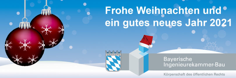 Frohe Weihnachten und ein gutes neues Jahr 