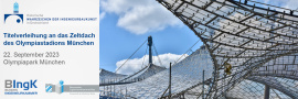 Zeltdach des Olympiastadions München als „Historisches Wahrzeichen der Ingenieurbaukunst in Deutschland“ ausgezeichnet