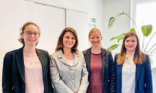 Das Team der Ingenieurakademie: Viktoria Runge, Rada Bardenheuer, Jennifer Wohlfarth und Theresia Richter