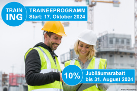 Traineeprogramm für junge Ingenieure