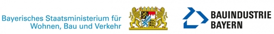 Starke Partner:  Bayerisches Staatsministerium für Wohnen, Bau und Verkehr und Bayerischer Bauindustrieverband 