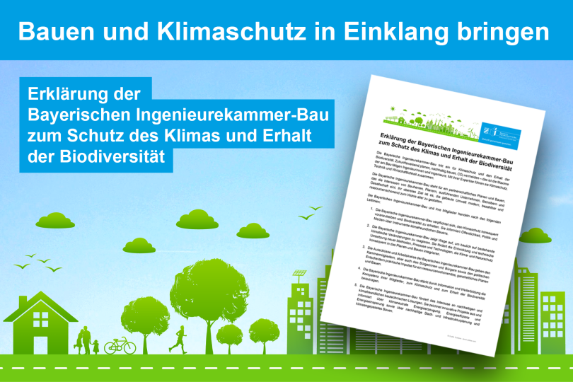 Bauen und Klimaschutz in Einklang bringen